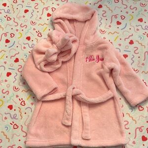 Pink Kids Pajamas with Hood